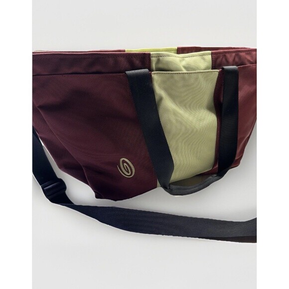 Timbuk2 Tote Bag Red & Green Nylon Shoulder Bag with Strap – Made in USA - Picture 1 of 8